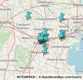 Mappa Via Agostini, 35133 Padova PD, Italia (8.05933)