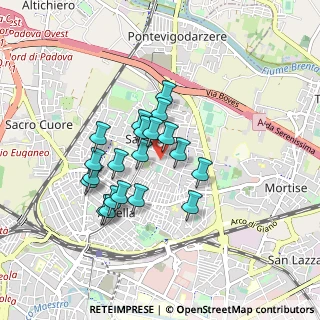 Mappa Via Ermanno Wolf Ferrari, 35133 Padova PD, Italia (0.7055)