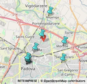 Mappa Via Agostini, 35133 Padova PD, Italia (2.09364)