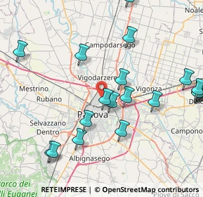 Mappa Via Agostini, 35133 Padova PD, Italia (9.6605)