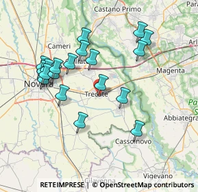 Mappa Piazza Marconi, 28069 Trecate NO, Italia (7.4645)