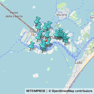 Mappa Rio Terrà Saloni, 30123 Venezia VE, Italia (1.206)