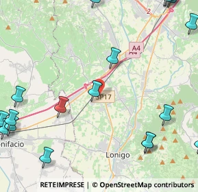 Mappa Via del Progresso, 36045 Lonigo VI, Italia (6.894)