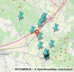 Mappa Via del Progresso, 36045 Lonigo VI, Italia (3.60938)