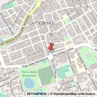 Mappa Via Ugo Foscolo, 38, 20094 Corsico, Milano (Lombardia)