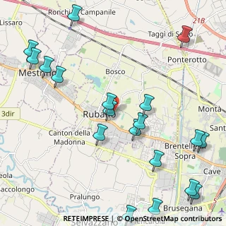 Mappa Via Europa, 35030 Rubano PD, Italia (2.8875)