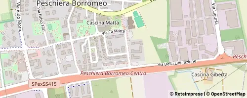 Mappa Peschiera Borromeo