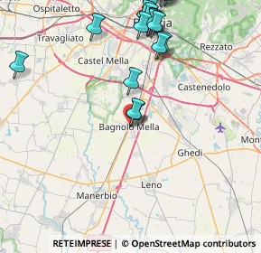 Mappa Via Antonio Gramsci, 25021 Bagnolo Mella BS, Italia (10.274)