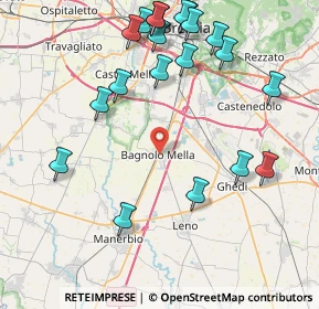 Mappa Via Antonio Gramsci, 25021 Bagnolo Mella BS, Italia (9.6615)