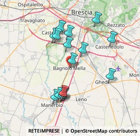 Mappa Via Antonio Gramsci, 25021 Bagnolo Mella BS, Italia (6.88)