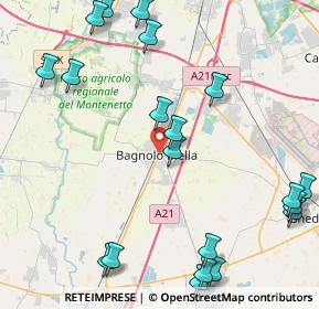 Mappa Via Antonio Gramsci, 25021 Bagnolo Mella BS, Italia (5.555)