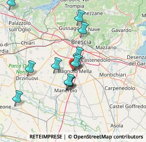 Mappa Via Gattamelata, 25021 Bagnolo Mella BS, Italia (13.10417)