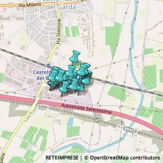 Mappa Via Galilei, 37014 Castelnuovo del Garda VR, Italia (0.23929)