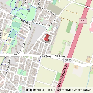 Mappa Via Guido Cavalcanti, 12, 25021 Bagnolo Mella, Brescia (Lombardia)