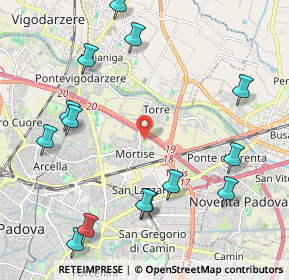 Mappa Via Ugo Polonio, 35129 Padova PD, Italia (2.57786)