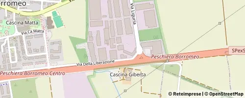 Mappa Peschiera Borromeo