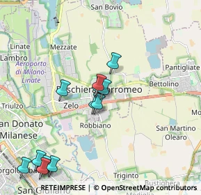 Mappa Via Diaz Armando, 20068 Peschiera Borromeo MI, Italia (2.16308)