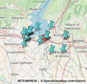 Mappa Strada dei Frati, 37019 Peschiera del Garda VR, Italia (10.5995)