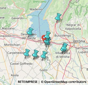 Mappa Strada dei Frati, 37019 Peschiera del Garda VR, Italia (11.37455)