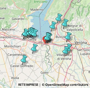 Mappa Strada dei Frati, 37019 Peschiera del Garda VR, Italia (11.0835)