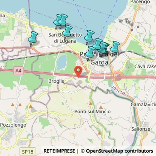 Mappa Strada dei Frati, 37019 Peschiera del Garda VR, Italia (2.06909)