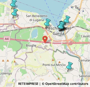 Mappa Strada dei Frati, 37019 Peschiera del Garda VR, Italia (2.21)