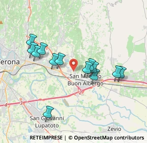 Mappa Via Caval, 37036 San Martino Buon Albergo VR, Italia (3.44231)