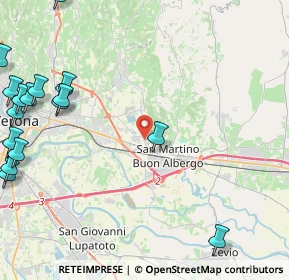 Mappa Via Caval, 37036 San Martino Buon Albergo VR, Italia (6.9765)