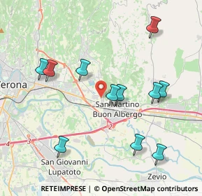 Mappa Via Caval, 37036 San Martino Buon Albergo VR, Italia (4.12273)