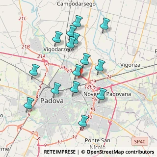 Mappa Via Molle, 35129 Padova PD, Italia (3.74533)