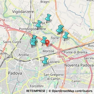 Mappa Via Molle, 35129 Padova PD, Italia (1.50455)