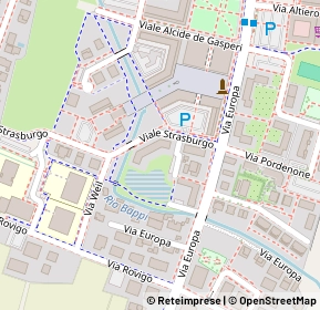 Mappa Viale Strasburgo, 35030 Rubano PD, Italia (0.12)