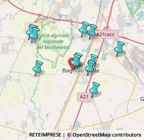Mappa Via Nazario Sauro, 25021 Bagnolo Mella BS, Italia (3.18455)