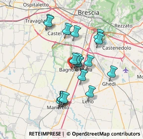 Mappa Via Cesare Battisti, 25021 Bagnolo Mella BS, Italia (6.01667)