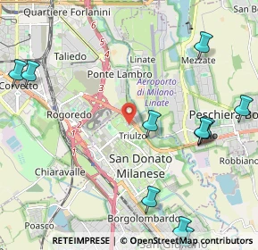 Mappa Via Angelo Moro, 20097 San Donato Milanese MI, Italia (2.83091)