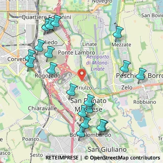 Mappa Via Angelo Moro, 20097 San Donato Milanese MI, Italia (2.562)