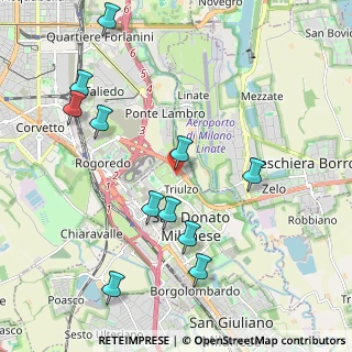 Mappa Via Angelo Moro, 20097 San Donato Milanese MI, Italia (2.26182)