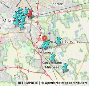 Mappa Via Angelo Moro, 20097 San Donato Milanese MI, Italia (4.95947)
