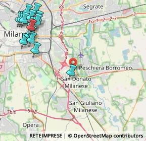 Mappa Via Angelo Moro, 20097 San Donato Milanese MI, Italia (5.94563)