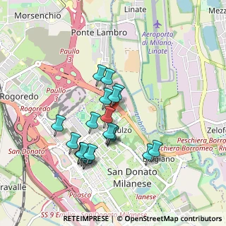 Mappa Via Angelo Moro, 20097 San Donato Milanese MI, Italia (0.8065)