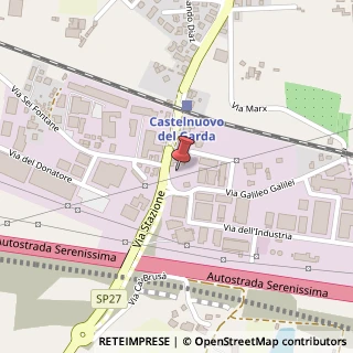 Mappa Via Ferratella, 19, 37014 Castelnuovo del Garda, Verona (Veneto)