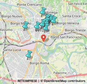 Mappa Via Franco Faccio, 37121 Verona VR, Italia (1.56)
