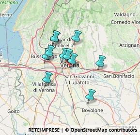 Mappa Via Franco Faccio, 37121 Verona VR, Italia (9.84727)