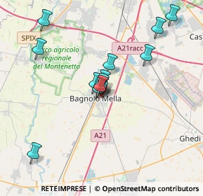 Mappa Via Giambattista Tiepolo, 25021 Bagnolo Mella BS, Italia (3.22692)