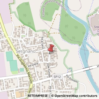 Mappa Via Indipendenza,  19, 26010 Sergnano, Cremona (Lombardia)