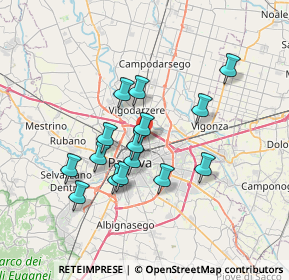 Mappa Via Antonio Zanchi, 35133 Padova PD, Italia (6.05133)