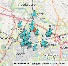 Mappa Via Antonio Zanchi, 35133 Padova PD, Italia (1.5565)