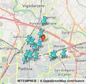 Mappa Via Antonio Zanchi, 35133 Padova PD, Italia (1.64077)