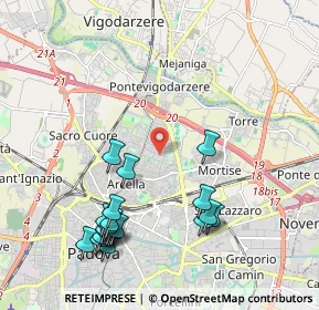 Mappa Via Antonio Zanchi, 35133 Padova PD, Italia (2.334)