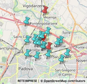 Mappa Via Antonio Zanchi, 35133 Padova PD, Italia (1.34737)